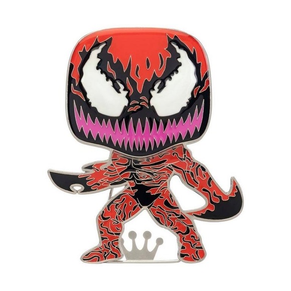 NIB SEALED Funko Pop! Pins Marvel Carnage Venom Enamel Pin #17 - Picture 3 of 10